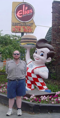 Me at the Holy Shrine of the Big Boy
